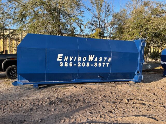 Envirowaste trash compactor at a high-volume commercial facility