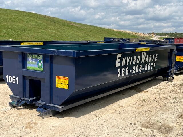 Envirowaste 10-yard roll-off dumpster for Gainesville Florida