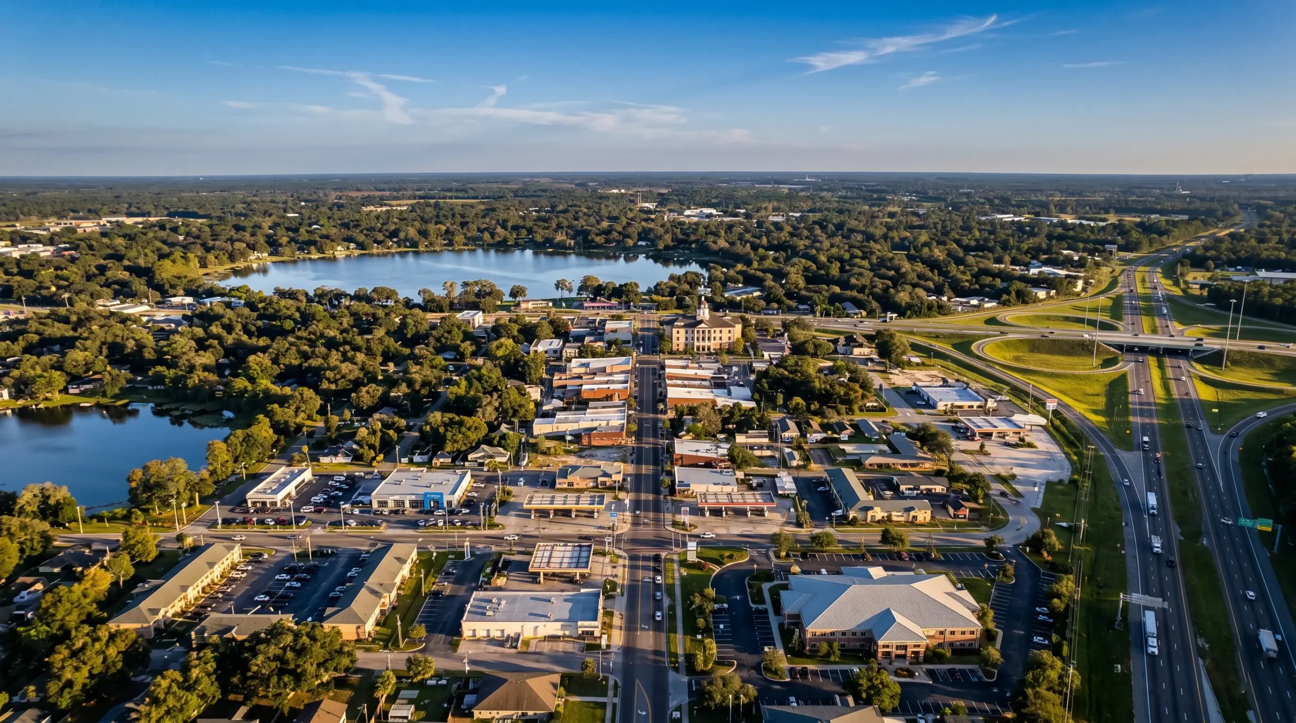 Lake City Florida — Envirowaste dumpster rental service area